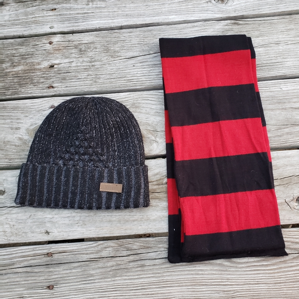 Hat and scarf